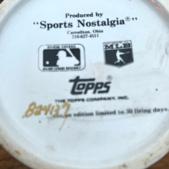 Topps Royals Bo Jackson Baseball Rookie Card Mug Numbered Limited Edition - Picture 4 of 13